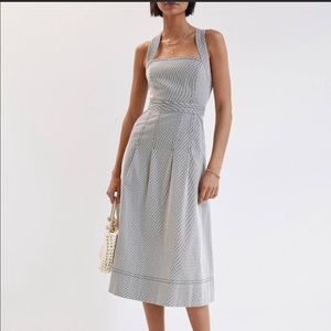 Maeve by Anthropologie Alessandra Cross-Back Midi Dress